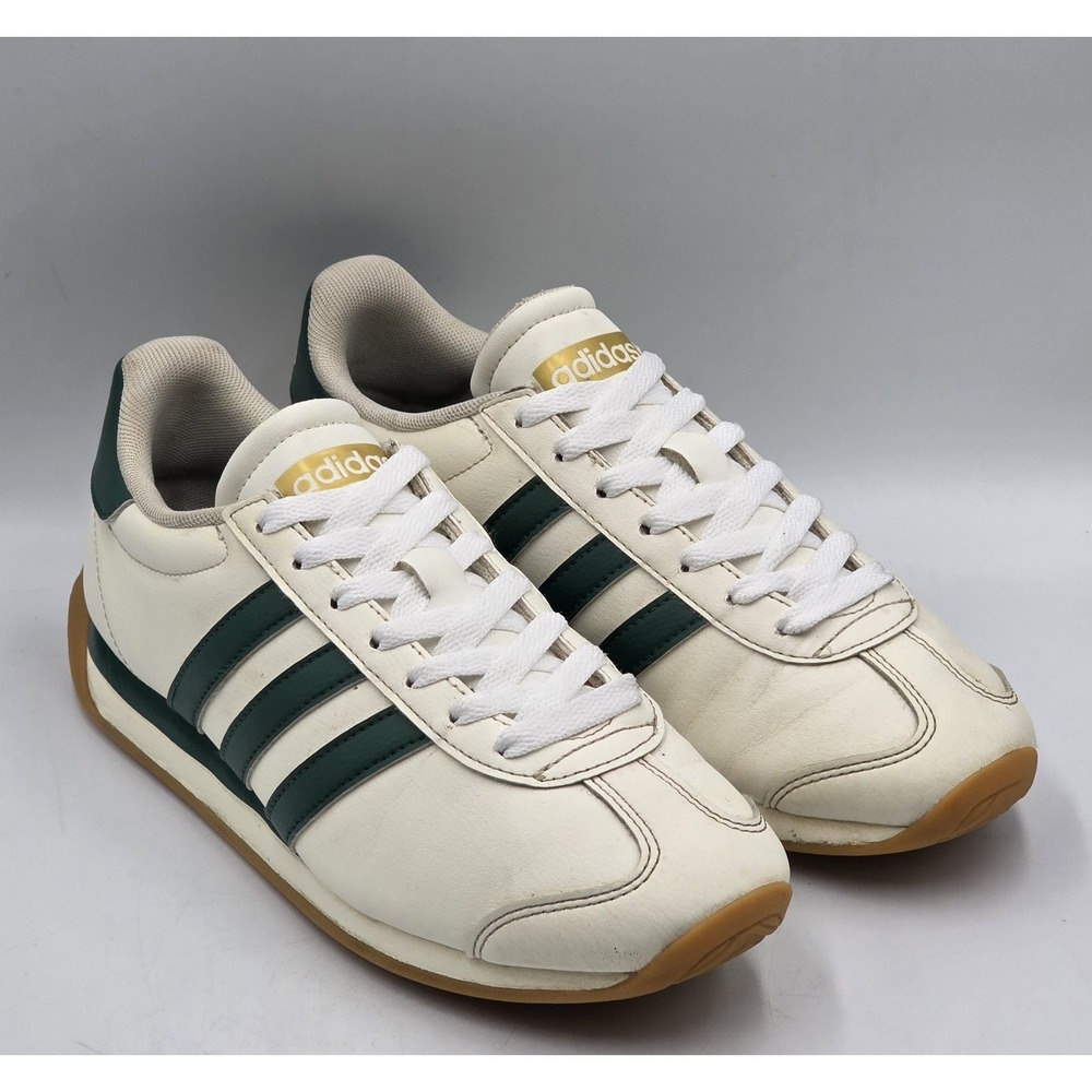adidas Runvista HQ2329 White Green Sneakers Men's 8.5 US 40 2/3 EU